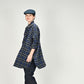 45R India Flannel Frilled Tunic