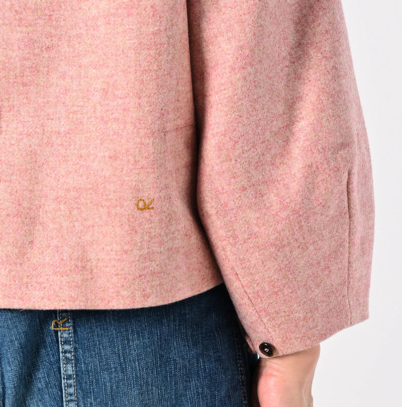 45R England Flannel Puff Sleeve Blouse - Image 10