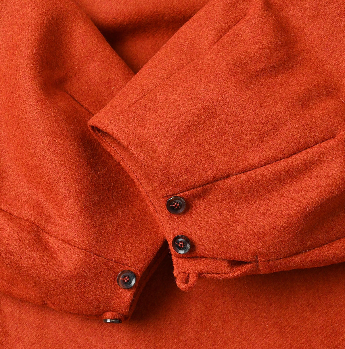 45R England Flannel Puff Sleeve Blouse - Image 13
