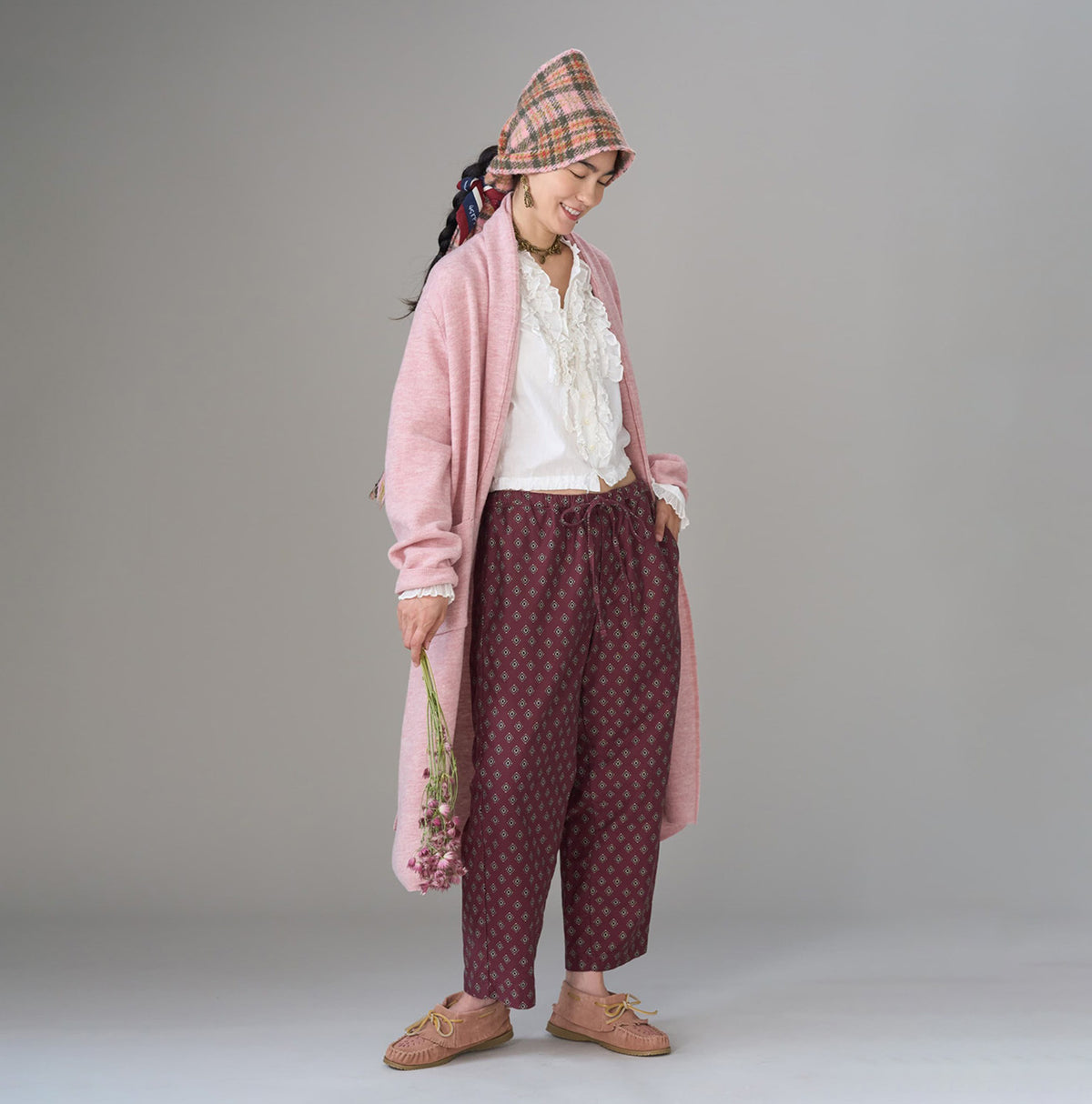 Khadi x Feather Khadi Silk Frill Tallulah Blouse