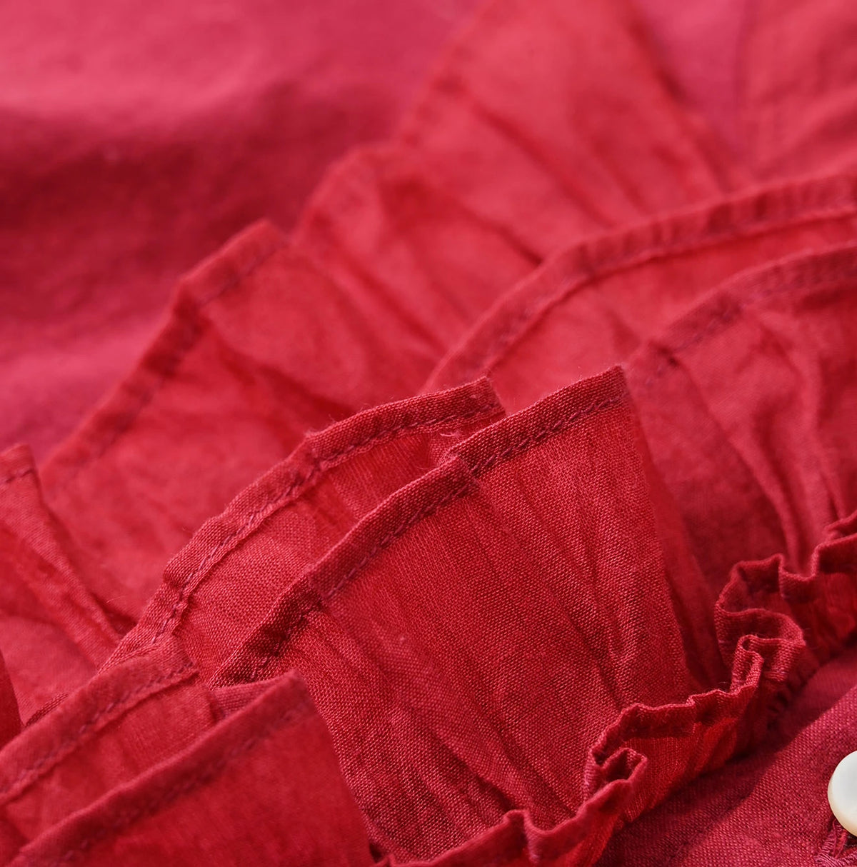 45R Khadi x Feather Khadi Silk Frill Tarra Blouse - Image 18