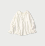 45R Khadi Frill Collar Blouse
