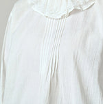 45R Khadi Frill Collar Blouse
