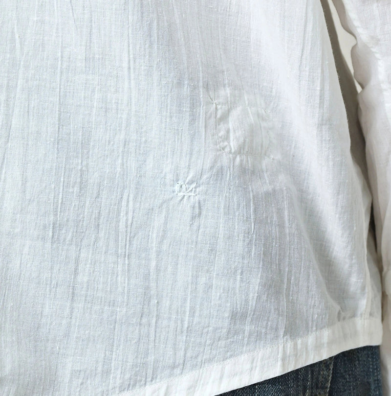 45R Khadi Frill Collar Blouse - Image 10