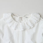 45R Khadi Frill Collar Blouse