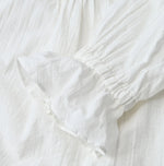 45R Khadi Frill Collar Blouse
