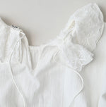 45R Khadi Frill Collar Blouse