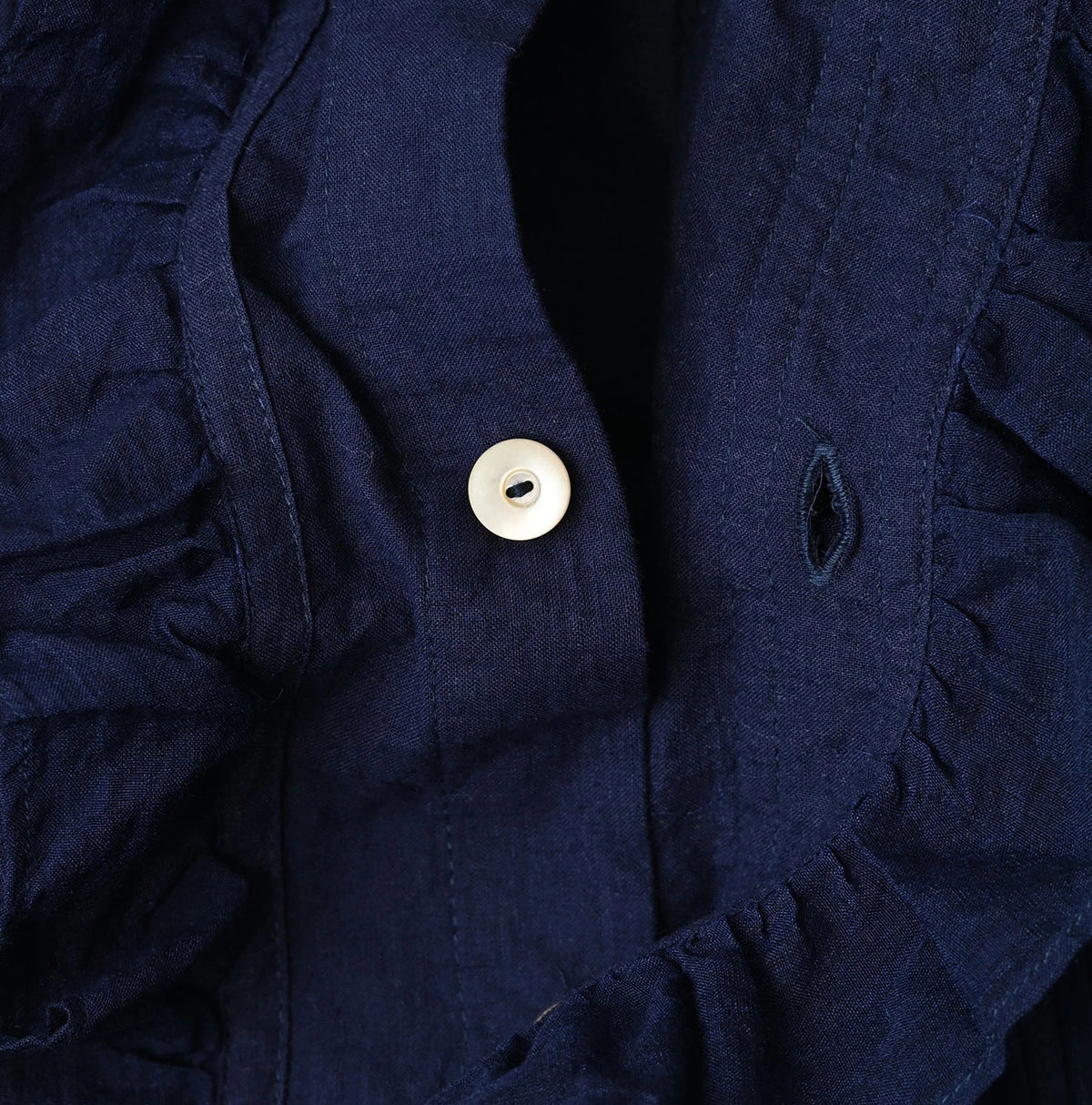45R Khadi x Feather Khadi Silk Frill Blouse - Image 17