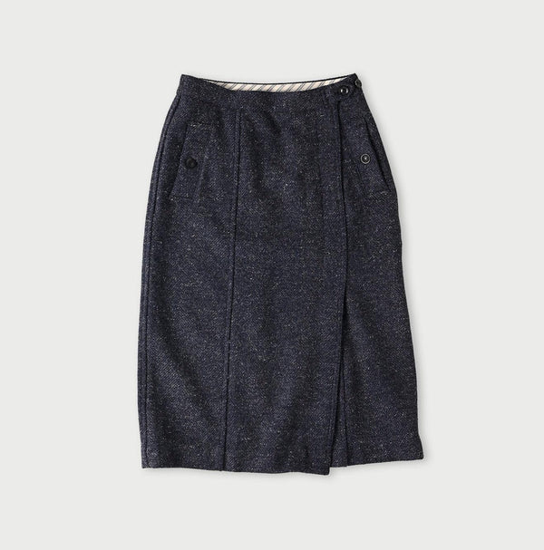 British Tweed Skirt (Size 2) - 45R by 45rpm studio