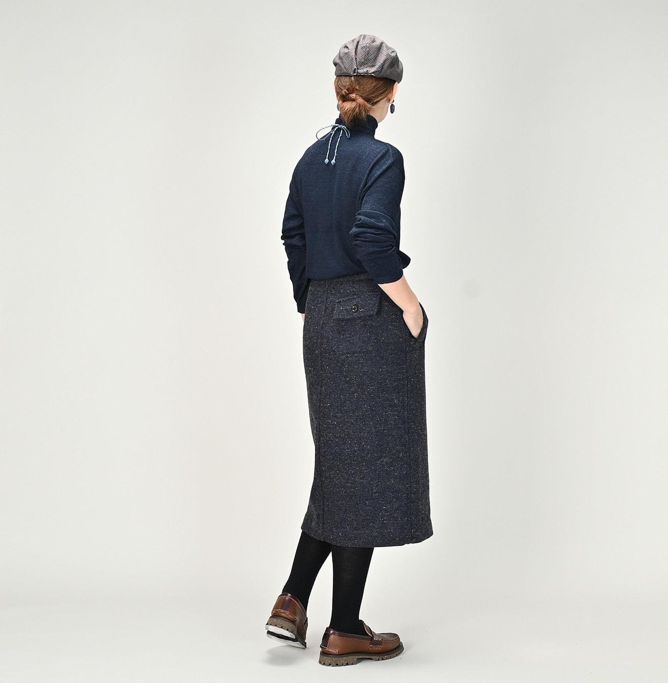 British Tweed Skirt (Size 2) - 45R by 45rpm studio - Image 5