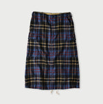 45R Wool Tartan Cargo Skirt