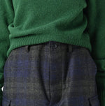 45R Wool Tartan Cargo Skirt