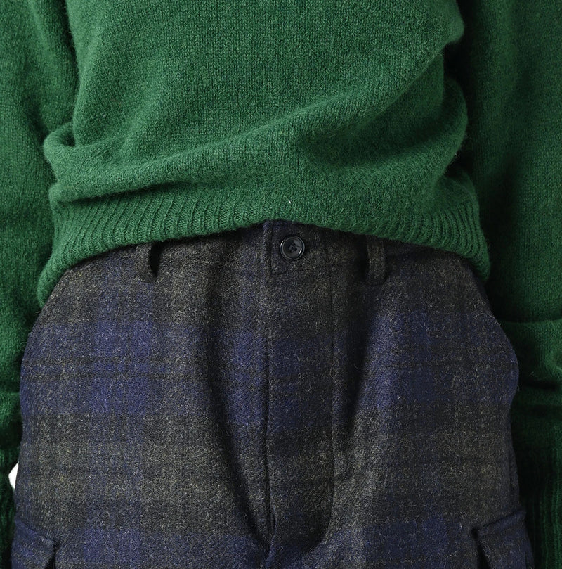 45R Wool Tartan Cargo Skirt - Image 7