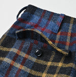 45R Wool Tartan Cargo Skirt