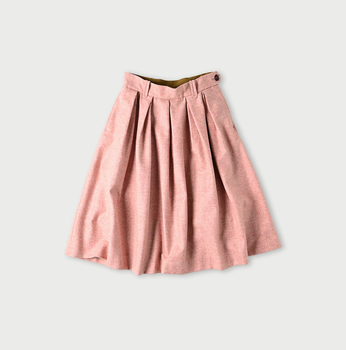 45R England Flannel Tuck Skirt - Image 1