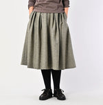 45R England Flannel Tuck Skirt