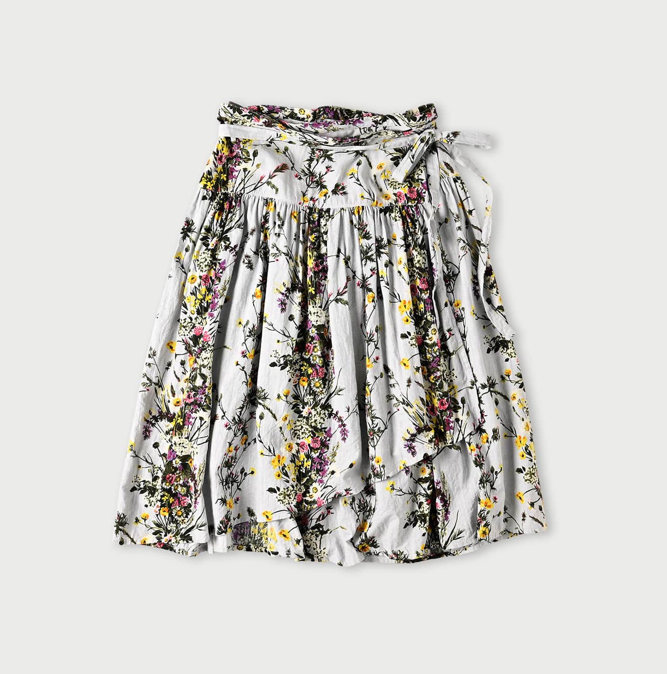 45R Khadi Bouquet Stripe Skirt