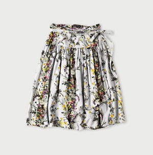 Khadi Bouquet Stripe Skirt