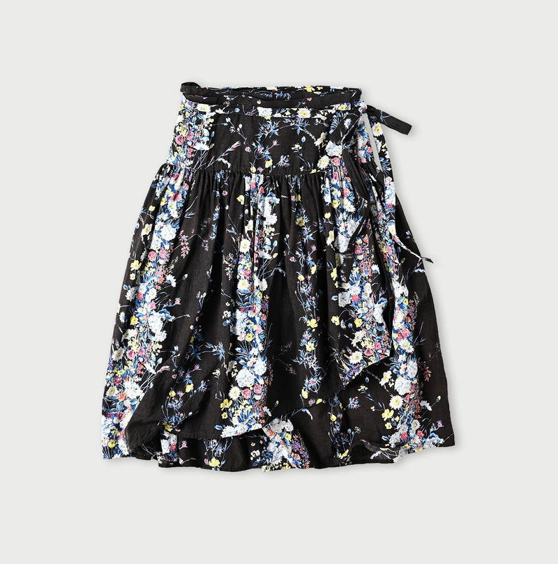 45R Khadi Bouquet Stripe Skirt