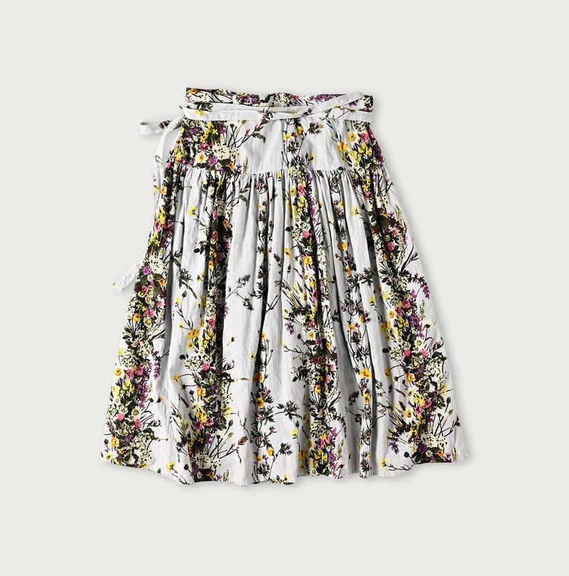 45R Khadi Bouquet Stripe Skirt
