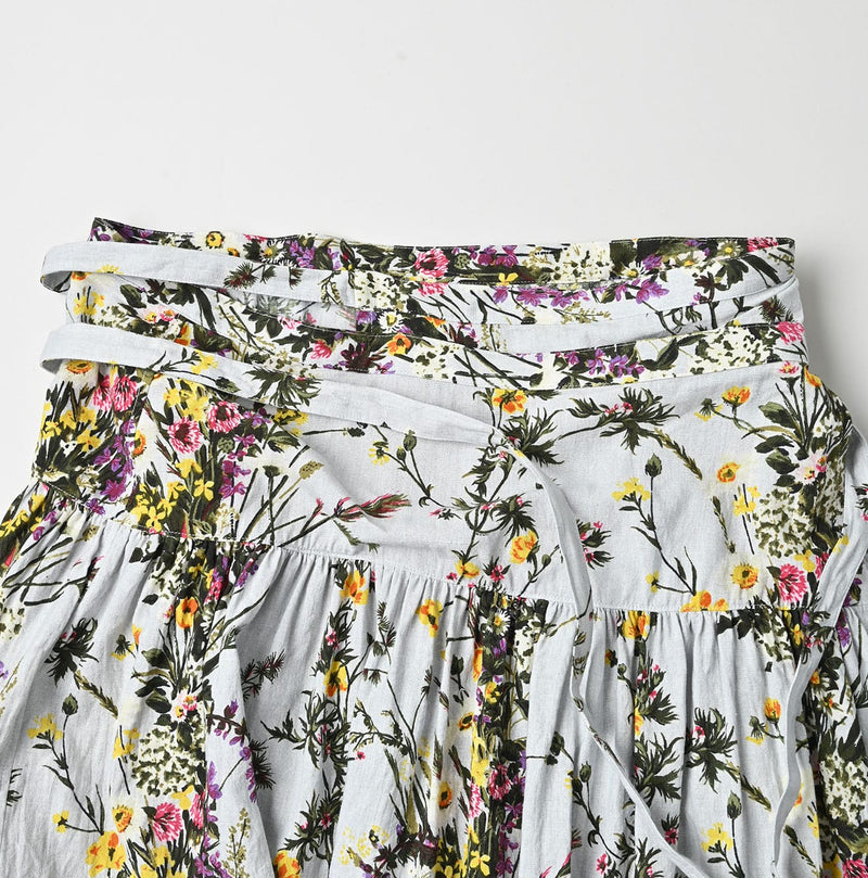 45R Khadi Bouquet Stripe Skirt