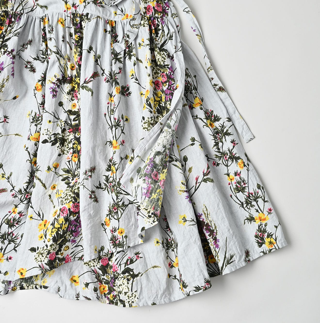 45R Khadi Bouquet Stripe Skirt