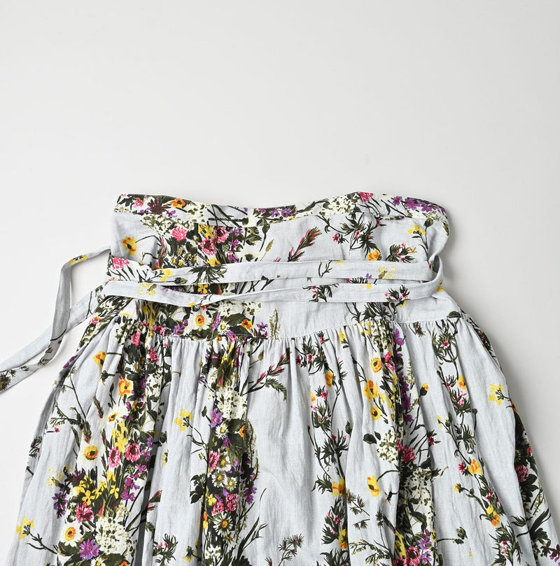 45R Khadi Bouquet Stripe Skirt