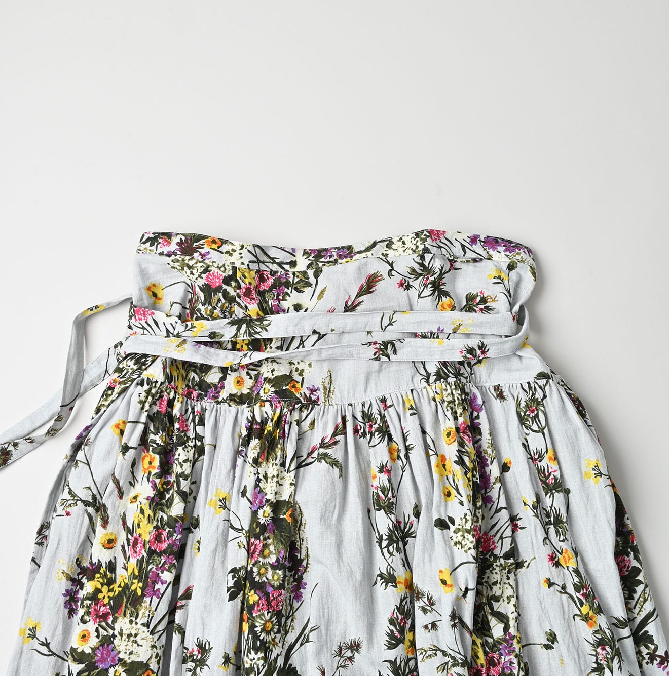 45R Khadi Bouquet Stripe Skirt