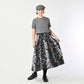 45R Khadi Bouquet Stripe Skirt