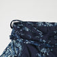 45R Indigo Khadi Bouquet Stripe Skirt