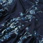 45R Indigo Khadi Bouquet Stripe Skirt