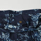 45R Indigo Khadi Bouquet Stripe Skirt