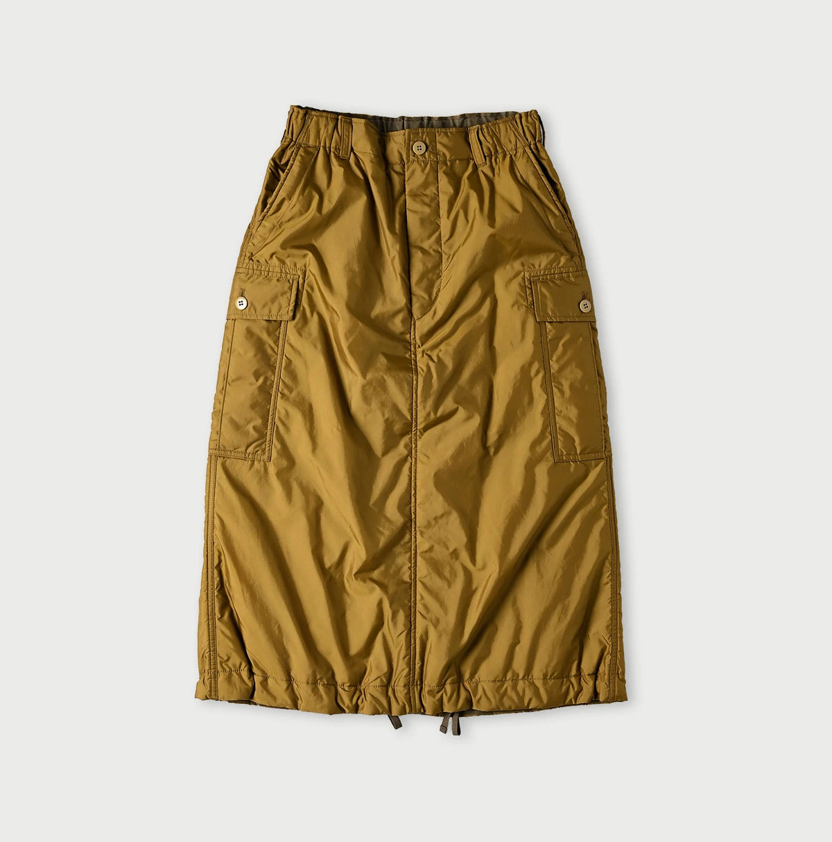 45R Nylon Quilt Cargo Skirt
