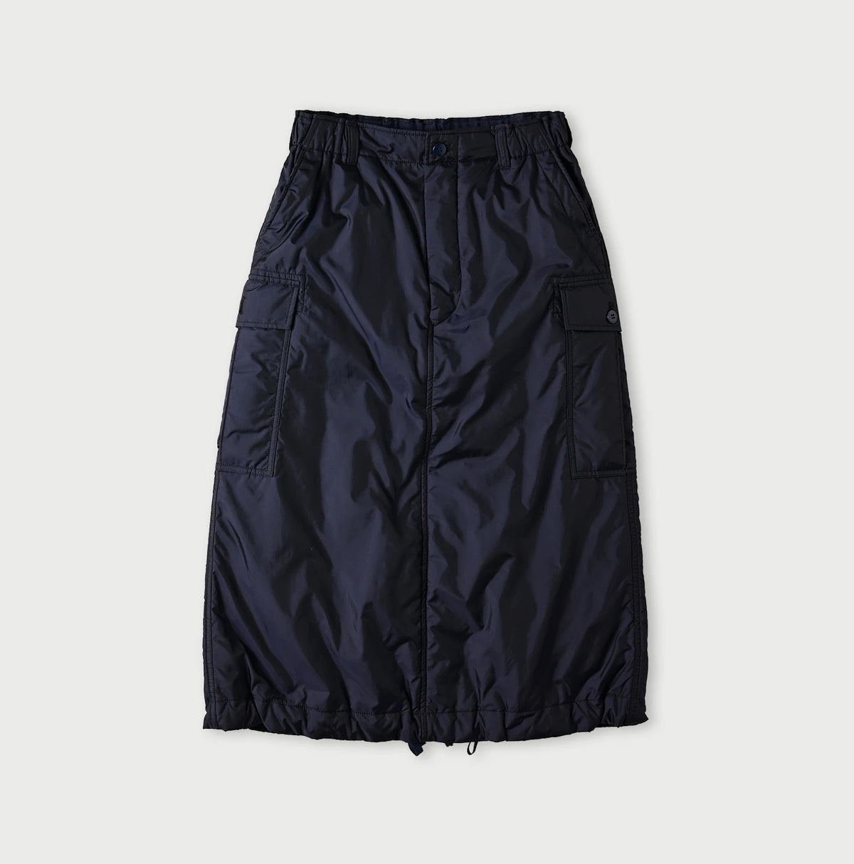 45R Nylon Quilt Cargo Skirt