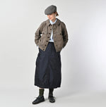 45R Nylon Quilt Cargo Skirt