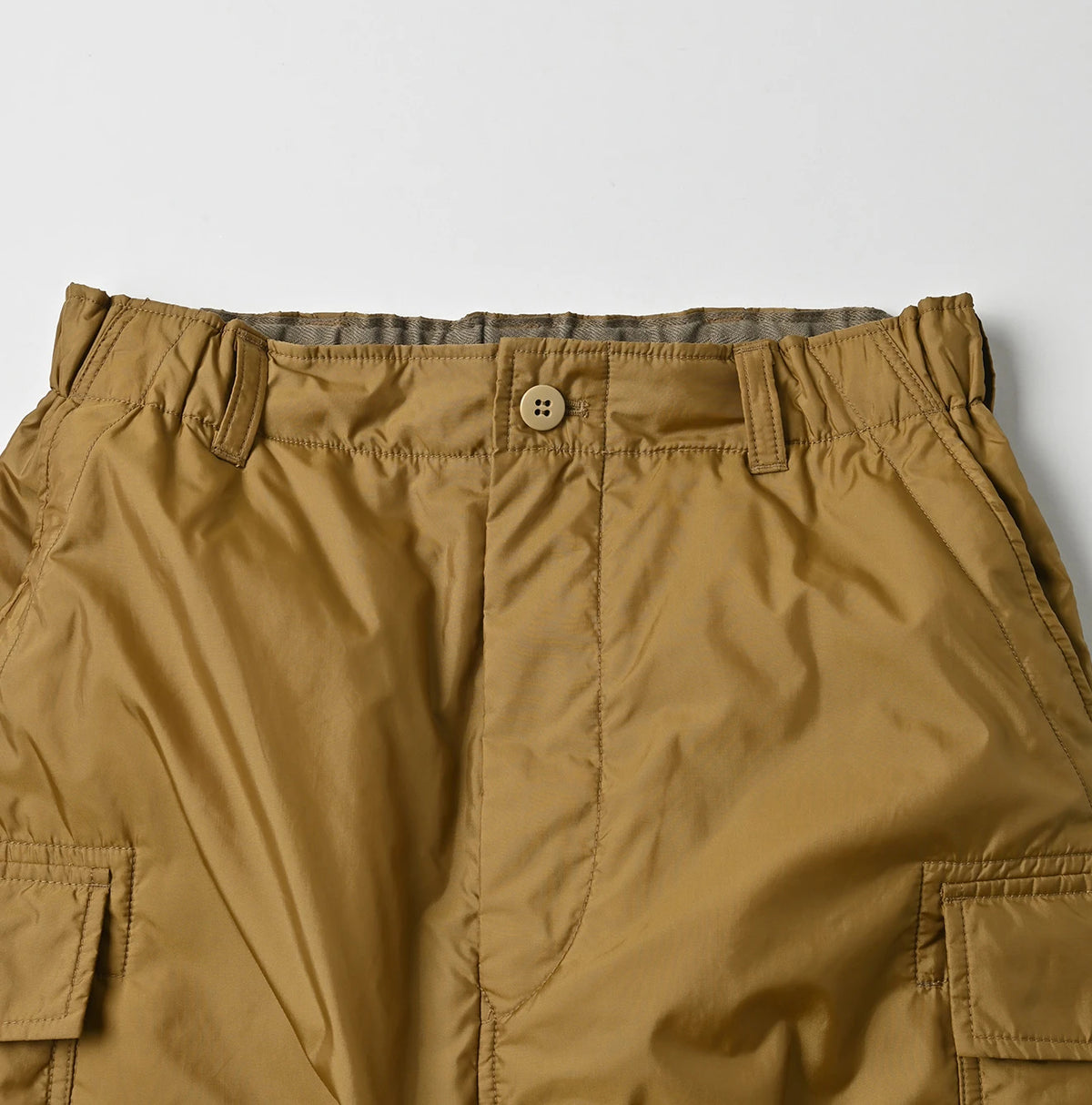 45R Nylon Quilt Cargo Skirt
