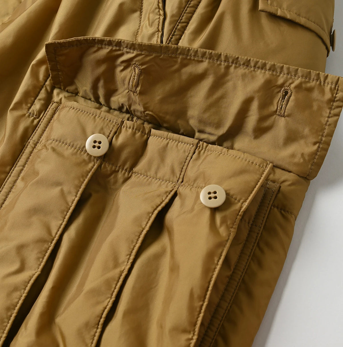 45R Nylon Quilt Cargo Skirt - Image 16