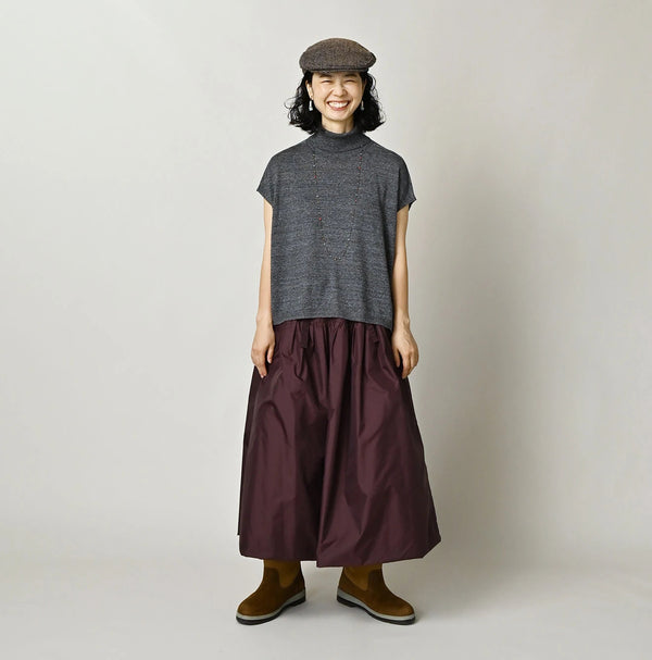 45R Nylon Easy Gathered Skirt