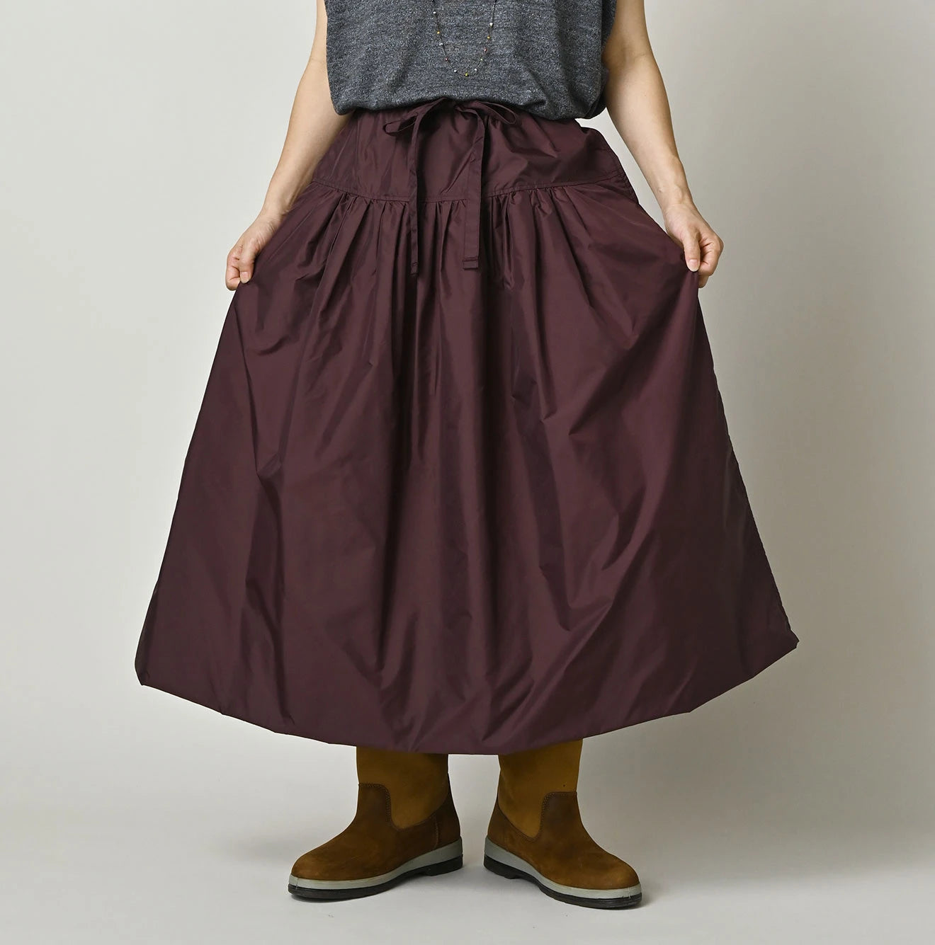 45R Nylon Easy Gathered Skirt - Image 8