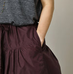 45R Nylon Easy Gathered Skirt