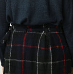 45R India Merino Milled Fringe-Wrap Skirt