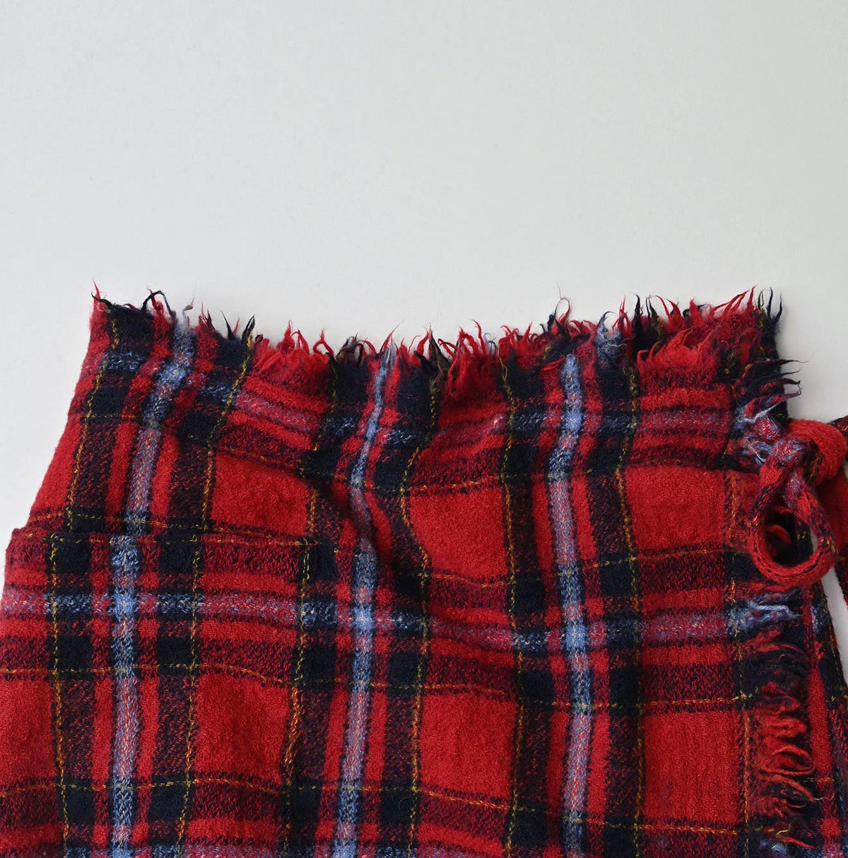 45R India Merino Milled Fringe-Wrap Skirt - Image 16