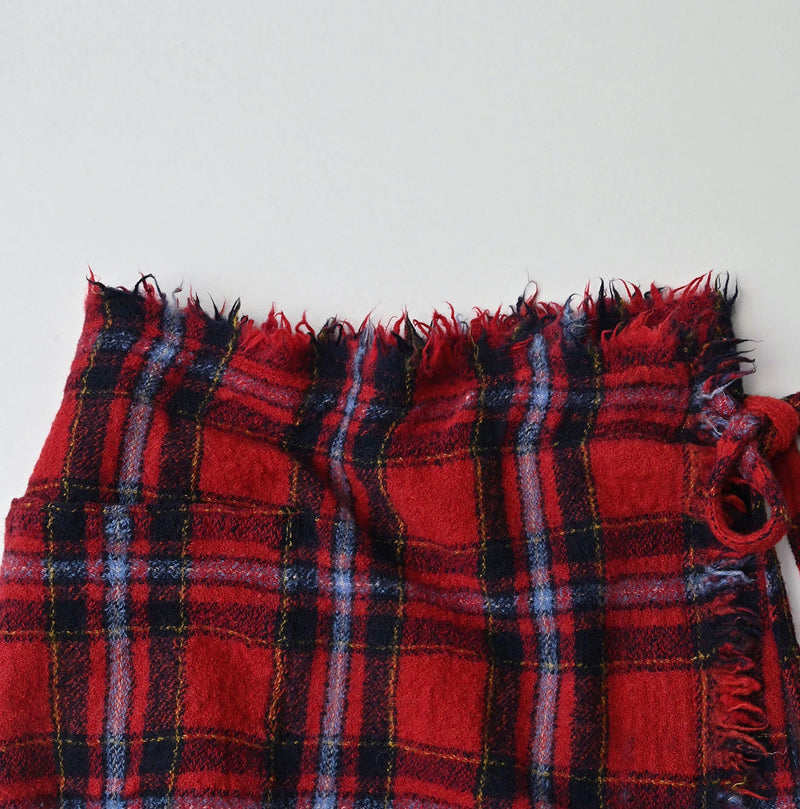45R India Merino Milled Fringe-Wrap Skirt - Image 16