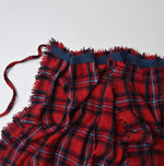 45R India Merino Milled Fringe-Wrap Skirt