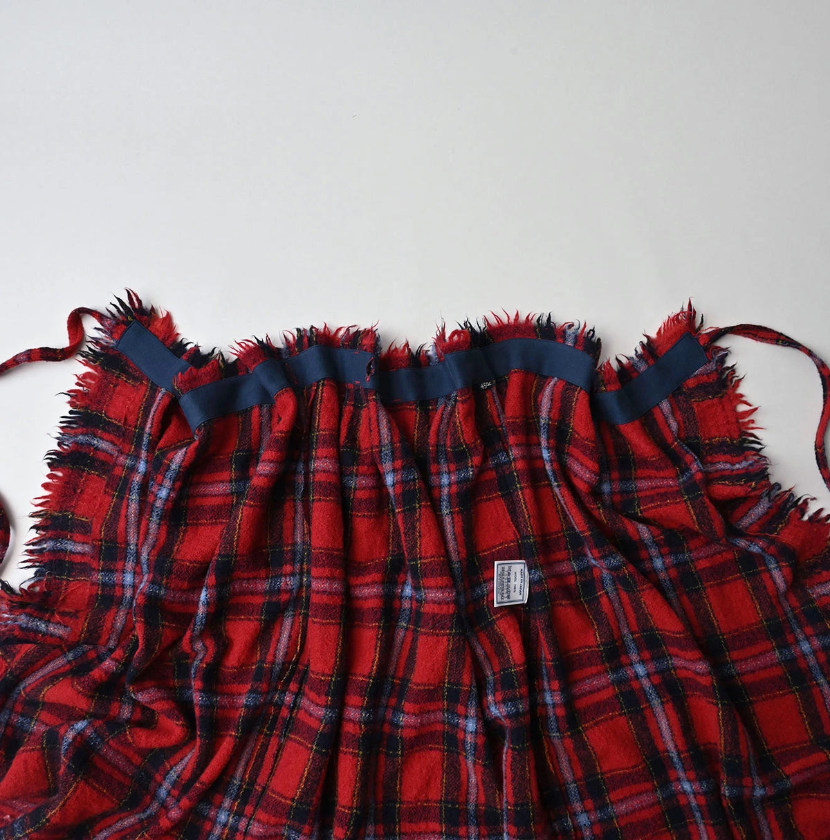 45R India Merino Milled Fringe-Wrap Skirt - Image 21