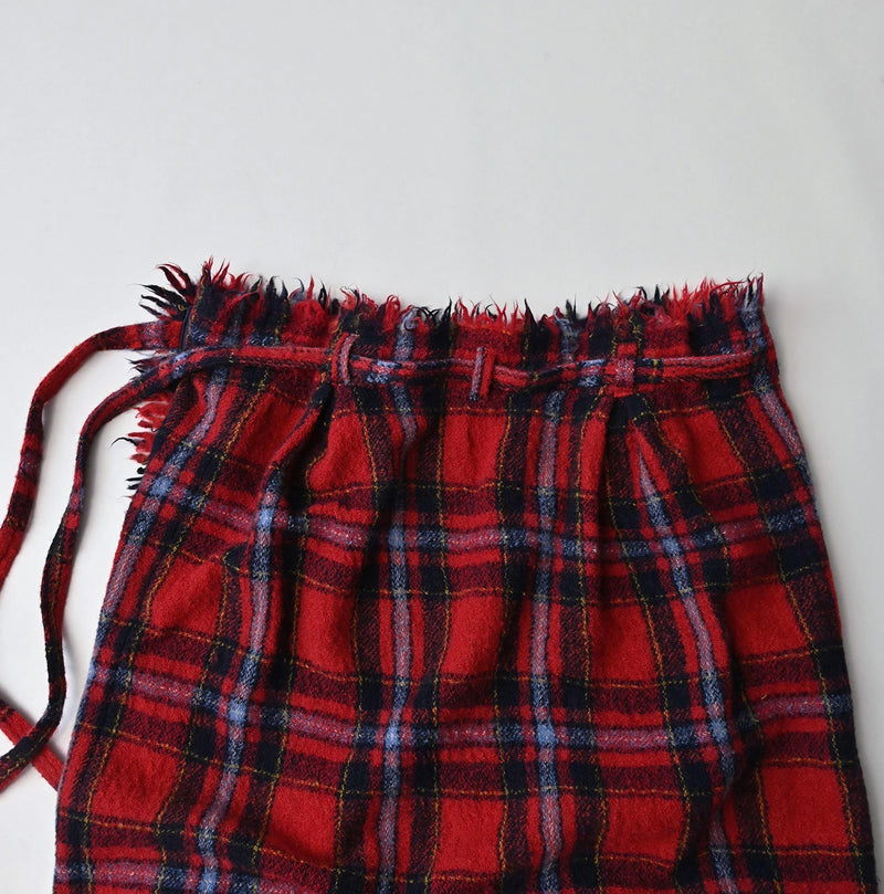 45R India Merino Milled Fringe-Wrap Skirt - Image 22