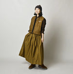 45R Square Komon Easy Gathered Skirt