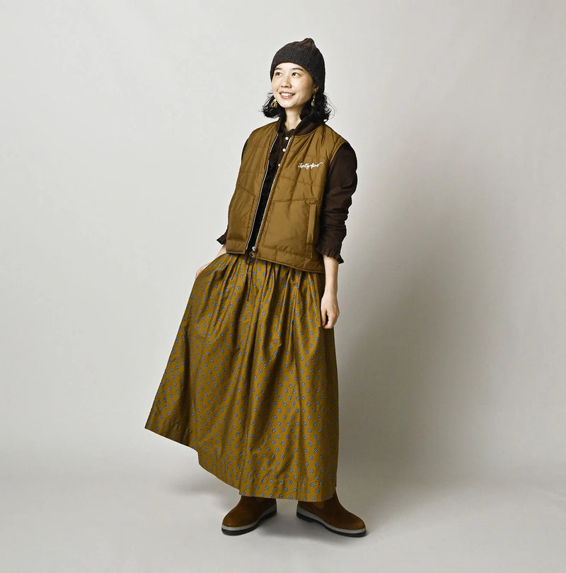 45R Square Komon Easy Gathered Skirt - Image 3