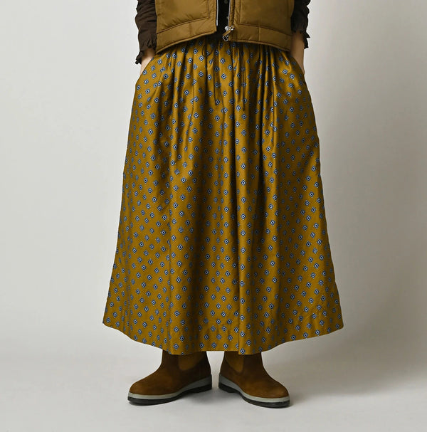 45R Square Komon Easy Gathered Skirt