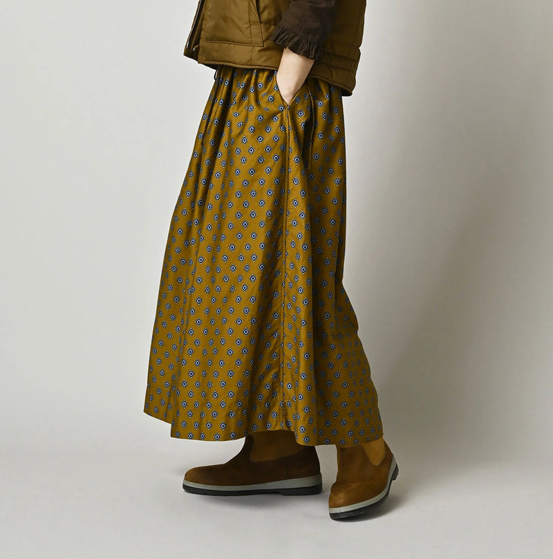 45R Square Komon Easy Gathered Skirt - Image 5